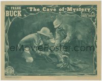 5b0836 JUNGLE MENACE chapter 9 LC 1937 big game hunter Frank Buck & co-stars in The Cave of Mystery!