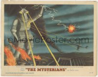 5b0853 MYSTERIANS LC #4 1959 Honda's Chikyu Boeigun, cool art of giant robot monster attacking!