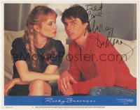 5b0058 RISKY BUSINESS signed LC #1 1983 by Rebecca De Mornay, who's on couch with young Tom Cruise!