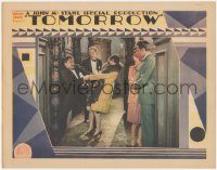 5b0893 TOMORROW LC 1928 Patsy Ruth Miller & Lawrence Gray have a loveless companionate marriage!