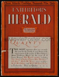 5b0528 EXHIBITORS HERALD exhibitor magazine Jul 23, 1927 w/ultra rare Pathe 1927-1928 campaign book!