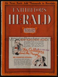 5b0527 EXHIBITORS HERALD exhibitor magazine June 25, 1927 Harold Lloyd, Chicago, Devil's Trade Mark!