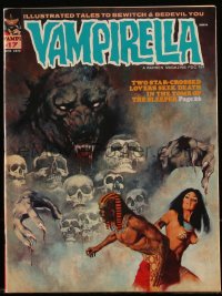 5b0668 VAMPIRELLA #17 magazine June 1972 great art by Enrich, Auraleon, Garcia, Bea, Gonzalez & more!