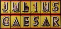 5b0226 JULIUS CAESAR promotional package 1953 includes cast portraits for each letter, ultra rare!