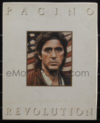 5b0222 REVOLUTION litho print portfolio 1985 Al Pacino, Nastassja Kinski, 24 color prints & more!