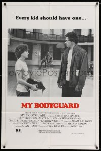 5b1226 MY BODYGUARD 1sh 1980 completely different image of Chris Makepeace & Baldwin, ultra rare!