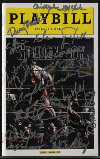 5b0174 GOLDEN BOY playbill 2012 signed by TWENTY of the Broadway cast & crew members!