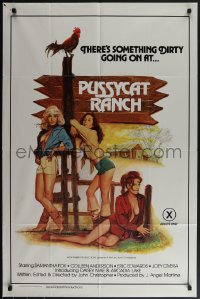 5b1270 PUSSYCAT RANCH 1sh 1978 Samantha Fox, Colleen Anderson, Arcadia Lake, sexy art!