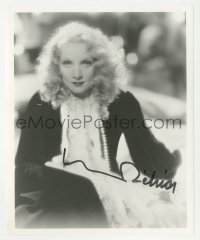 5b0206 MARLENE DIETRICH signed 8x10 REPRO photo 1980s great posed portrait from The Scarlet Empress!