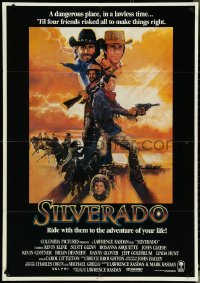 5b1309 SILVERADO int'l 1sh 1985 Kevin Kline, Scott Glenn, Danny Glover & Kevin Costner by Dudash