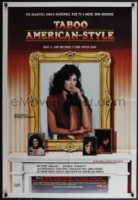 5b1332 TABOO AMERICAN STYLE 4: THE EXCITING CONCLUSION video/theatrical 1sh 1985 Raven, Sharon Kane!