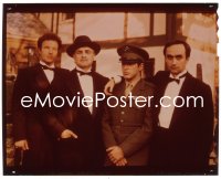 5b1451 GODFATHER group of 6 2x2x4 transparencies 1972 Marlon Brando, Al Pacino, James Caan, Coppola