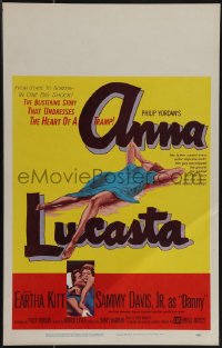 5b0330 ANNA LUCASTA WC 1959 Eartha Kitt is every inch the sinner who blistered stages of the world!