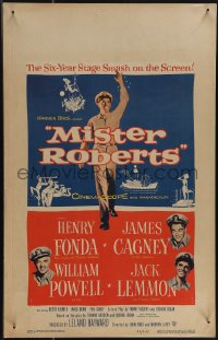 5b0366 MISTER ROBERTS WC 1955 Henry Fonda, James Cagney, William Powell, Jack Lemmon, John Ford