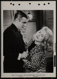 5b1661 CARPETBAGGERS 4 8x11 key book stills 1964 images of George Peppard and sexy Carroll Baker!