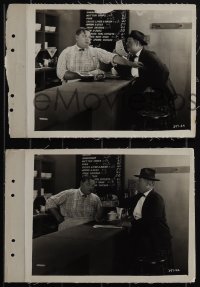 5b1683 FAST FREIGHT 3 8x12 key book stills 1922 images of Fatty Arbuckle, banned due to scandal!