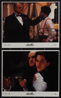 5b1622 FRESHMAN 8 8x10 mini LCs 1990 student Matthew Broderick & mobster Marlon Brando!