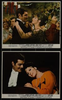 5b1611 FUNNY GIRL 10 color 8x10 stills 1969 Barbra Streisand & Omar Sharif, William Wyler!