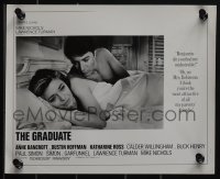 5b1707 GRADUATE 2 8x10 stills 1967 Anne Bancroft, Dustin Hoffman, different poster artwork!