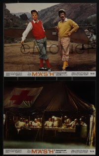 5b1625 MASH 8 color 8x10 stills 1970 Robert Altman classic, one with the Last Supper scene!