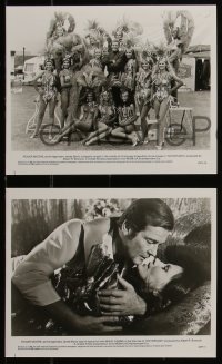 5b1613 OCTOPUSSY 10 8x10 stills 1983 sexy Maud Adams & Roger Moore as James Bond, great images!