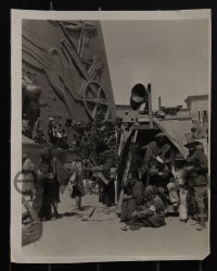 5b1693 TEN COMMANDMENTS 3 8x10 stills 1923 Cecil B. DeMille's 1st version, Roberts as Moses, candids!