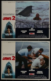 5b0722 JAWS 2 4 LCs 1978 Roy Scheider, Lorraine Gary, just when you thought it was safe to go back!