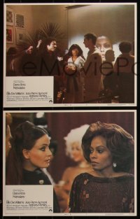 5b0689 MAHOGANY 8 LCs 1975 Diana Ross, Billy Dee Williams, Anthony Perkins!