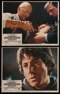 5b0691 MARATHON MAN 8 LCs 1976 Dustin Hoffman, Schneider, Schlesinger, Laurence Olivier - is it safe?