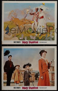 5b0735 MARY POPPINS 3 LCs R1973 Julie Andrews & Dick Van Dyke in Walt Disney's musical classic!