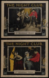 5b0717 NIGHT CLUB 5 LCs 1925 images of Raymond Griffith, Wallace Beery and sexy Louise Fazenda, rare!