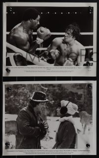 5b0544 ROCKY II presskit w/ 8 stills 1979 Sylvester Stallone & Carl Weathers boxing sequel!