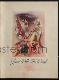 5b0520 GONE WITH THE WIND souvenir program book 1939 Margaret Mitchell's story of the Old South!