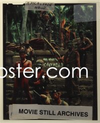 5b1452 APOCALYPSE NOW group of 5 4x5 transparencies 1979 Francis Ford Coppola, great portraits!