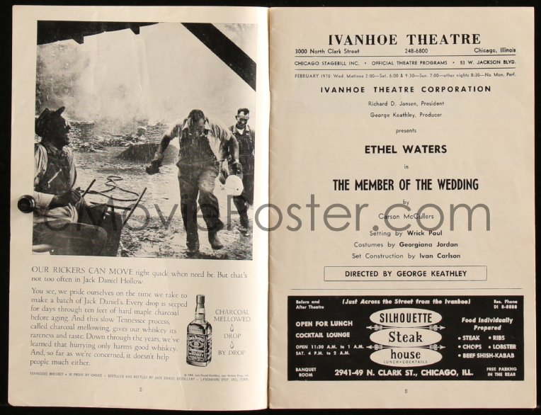 eMoviePoster.com: 5b0164 ETHEL WATERS signed playbill February 1970 ...