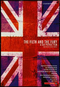 5c0098 FILTH & THE FURY English 1sh 2000 Julien Temple's Sex Pistols punk rock documentary!