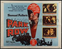 5c0507 PARK ROW style B 1/2sh 1952 Sam Fuller, Welch had blood in her veins, Evans had ink in his!