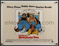 5c0512 SEEMS LIKE OLD TIMES 1/2sh 1980 Tanenbaum art of Chevy Chase, Goldie Hawn & Charles Grodin!