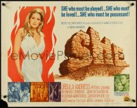 5c0513 SHE 1/2sh 1965 Hammer fantasy, sexy Ursula Andress must be possessed, she must be obeyed!