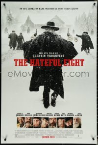 5c0676 HATEFUL EIGHT advance DS 1sh 2015 Tarantino, Russell, Leigh, Jackson, Goggins and cast!