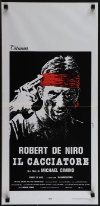 5c0354 DEER HUNTER Italian locandina 1979 directed by Michael Cimino, Robert De Niro!