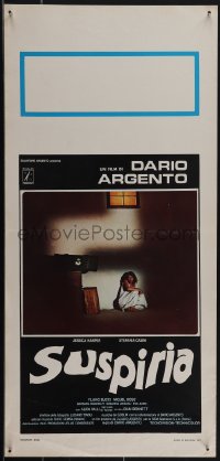 5c0357 SUSPIRIA Italian locandina 1977 classic Dario Argento giallo horror, Harper, white title!