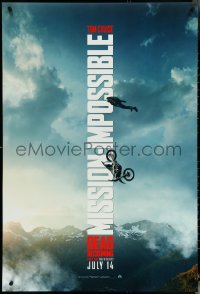 5c0759 MISSION: IMPOSSIBLE DEAD RECKONING PART ONE teaser DS 1sh 2023 Tom Cruise performing stunt!