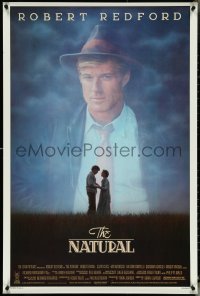 5c0769 NATURAL 1sh 1984 Robert Redford, Robert Duvall, directed by Barry Levinson, baseball!