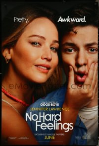 5c0773 NO HARD FEELINGS teaser DS 1sh 2023 pretty Jennifer Lawrence, awkward Andrew Barth Feldman!