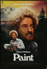 5c0783 PAINT advance DS 1sh 2023 Owen Wilson as Bob Ross inspired character, go to a special place!