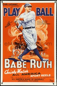 Babe Ruth - 1930's Old Gold Cigerratte Advertisement Poster - 8x10 Color  Photo