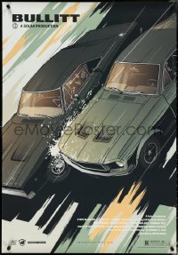 5c0150 BULLITT commercial Polish 27x39 2015 completely different artwork by Krzysztof Nowak!