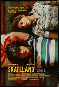 5c0854 SKATELAND advance DS 1sh 2011 Fernandez and Greene in a place they thought would never change!