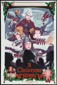 5c0185 CHRISTMAS STORY #32/110 24x36 art print 2016 art by Barret Chapman, regular edition!